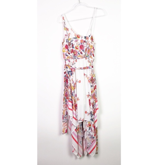 NSR Floral Asymmetrical Hem Dress - Picture 4 of 6